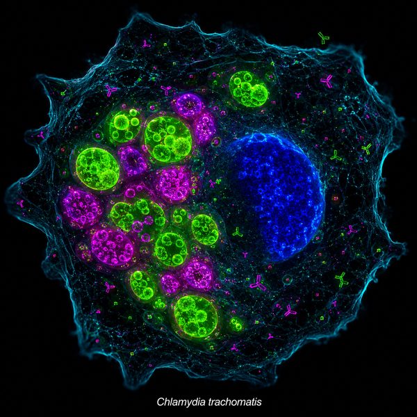 Chlamydia — molecular fluorescence imaging