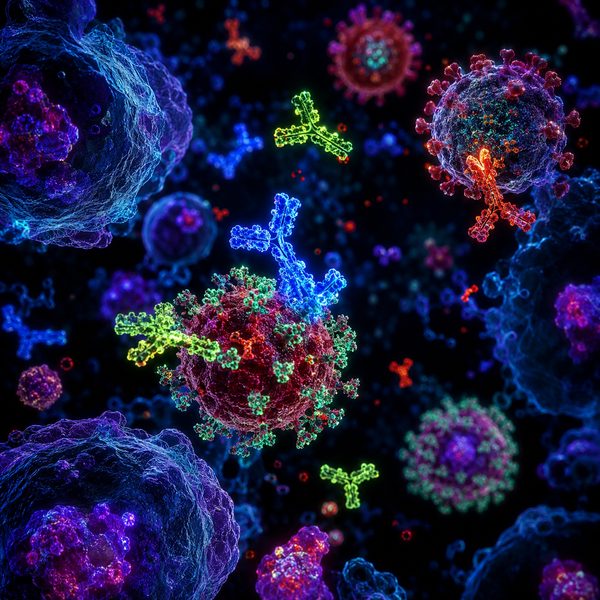 HIV 1 & 2 Antibody — molecular fluorescence imaging