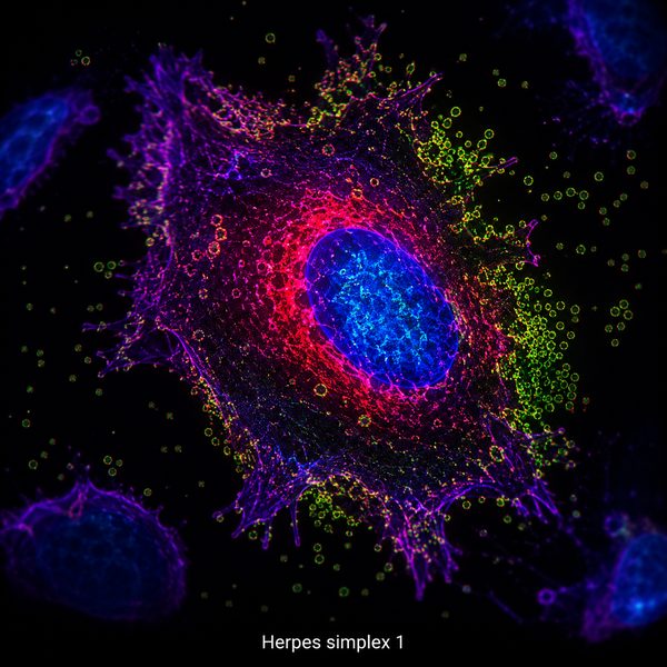 HSV-1 — molecular fluorescence imaging
